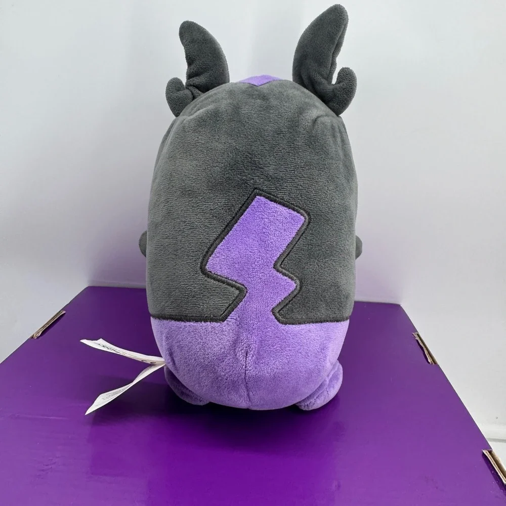 Pokemon Morpeko Hangry Mode Plush 8 Inch Purple Grey Jazwares 2021 Stuffed Toy
